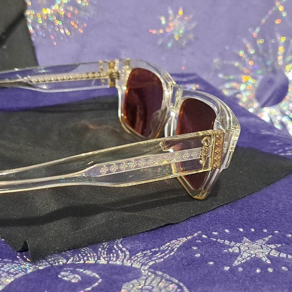 GORGEOUS!!! SHAMBALLA EYEWEAR Sunglasses. Rose gold lenses. - Picture 6 of 11